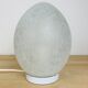 Domec egg lamp, speckled glass from Vianne, 70s