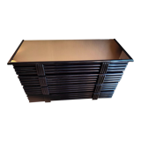 Chest of drawers black lacquered pants