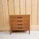 Oak chest of drawers