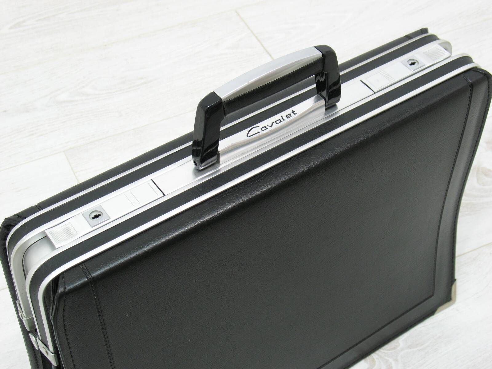 Briefcase, vintage briefcase Cavalet Denmark 1970s.