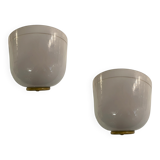 Murano Glass Sconces Set of 2 by De Majo