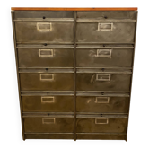 Ronéo industrial furniture 10 flaps