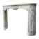 Louis XV fireplace in blue Turquin marble, 18th century.