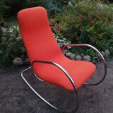 Rocking chair S 826, designed by U. Böhme, Thonet, 1970s