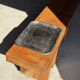 Large vintage silver-plated tray with a floral design in Art Nouveau style L4