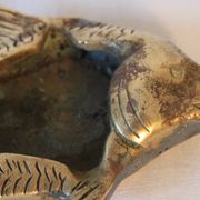 Brass ashtray