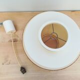 Plastic suspension and rattan