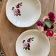 Set of 2 vintage round dishes - Chinon de Gien model