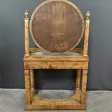 Dressing table in elm burl veneer, Empire period – Early 19th century