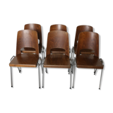 6 chairs baumann v6 medium beech
