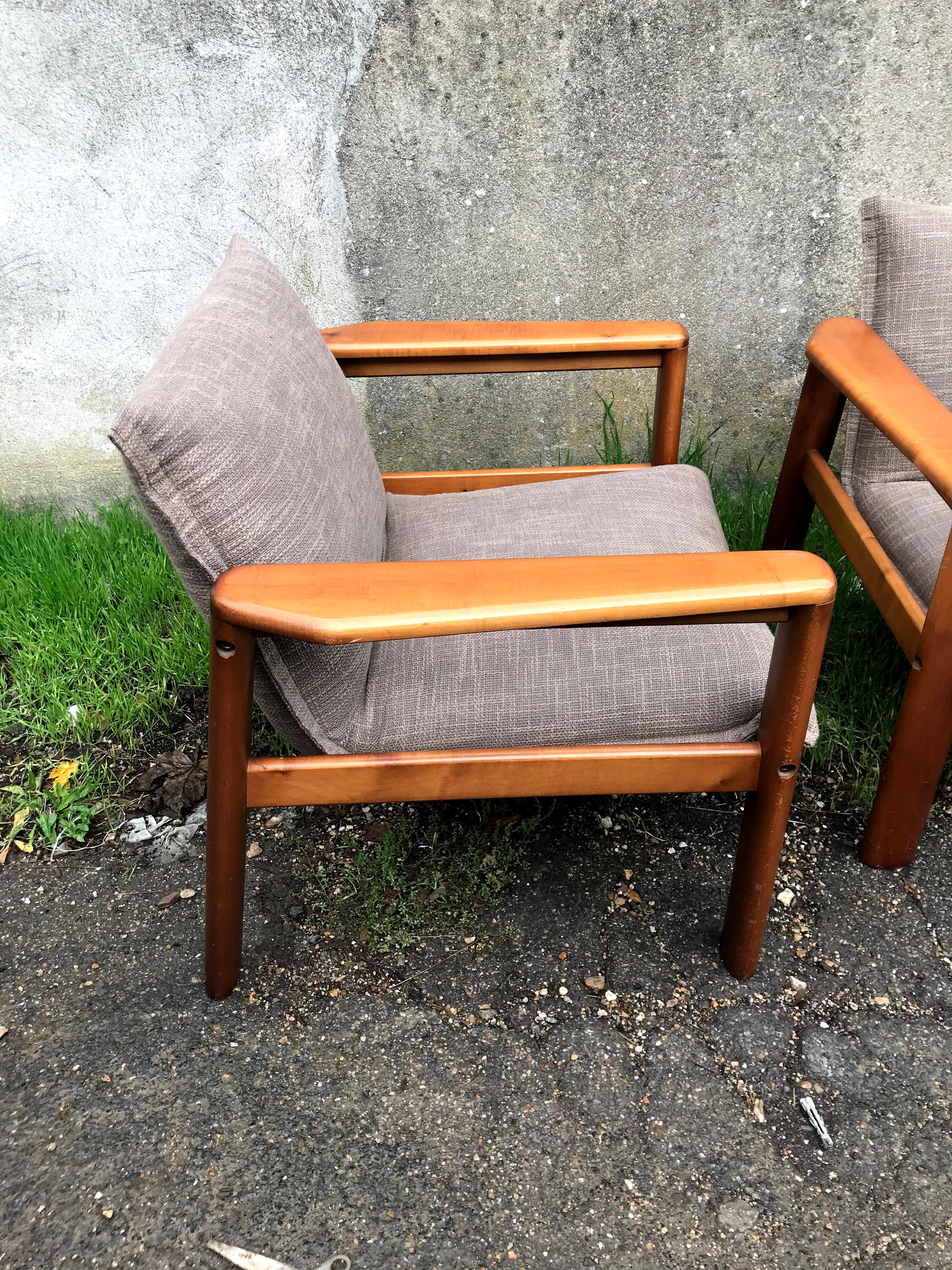 80s/90s Scandinavian style armchairs