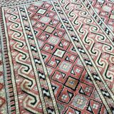 Tapis turc très fin en soie hereke fait main 61x90 cm