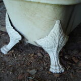Cast iron lion's feet bathtub