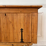 Vintage rattan bar furniture