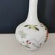 Vase soliflore Japanese porcelain decoration flowers and hand-painted bird