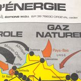 Map Scolaire La France Industrielle / Les Sources d'énergie - Editions MDI