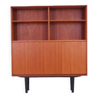 Teak bookcase, Scandinavian design, 1960s, designer: Bertil Fridhagen, production: Bodafors