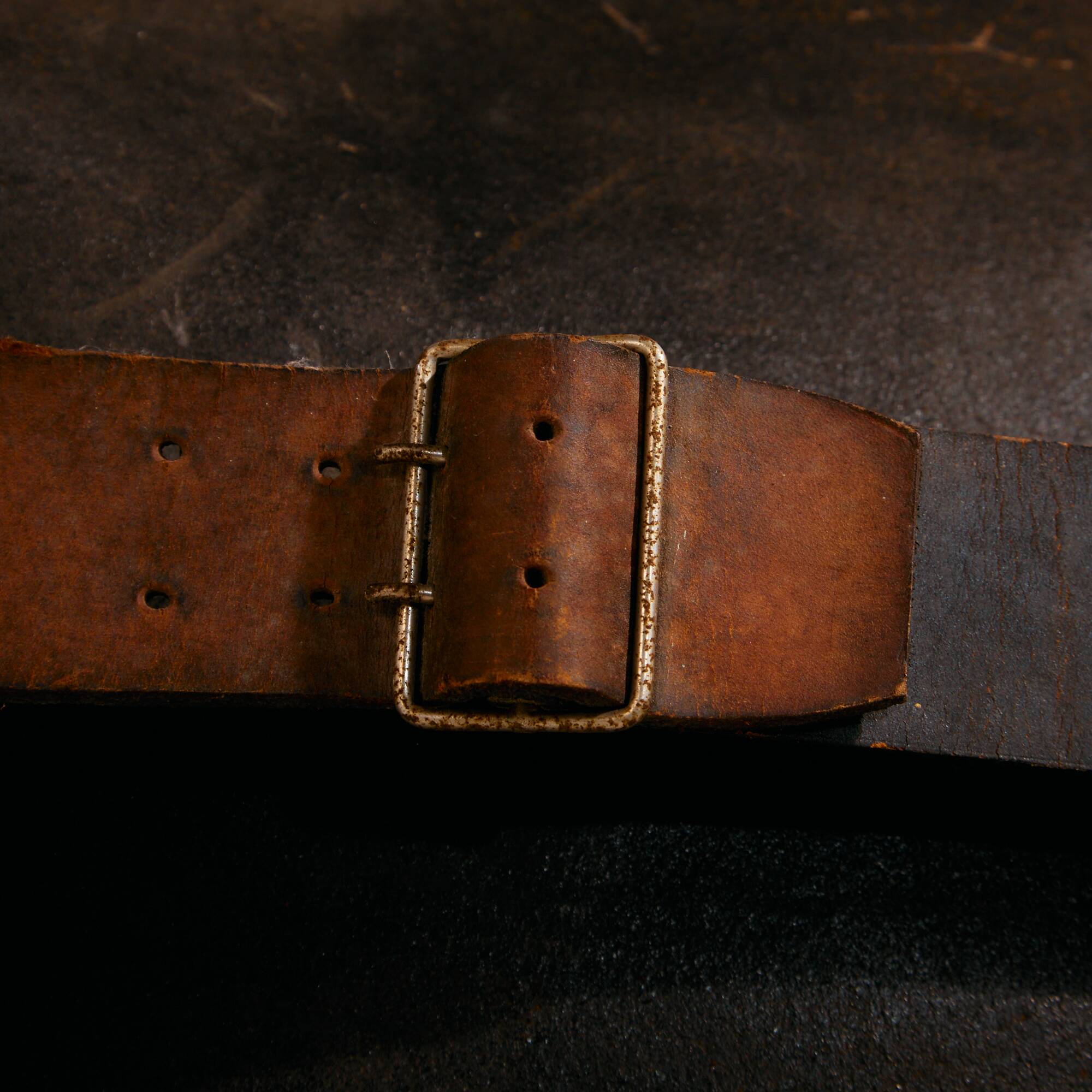 Hungarian calf leather lounge chair