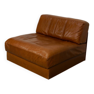 Fauteuil-lit De Sede DS 76 en cuir