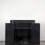Lacquered Chinese bar cabinet