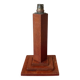 Pied de lampe en chêne années 50