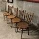 Fischel chairs, curved beech wood, from the years 1929/30.
