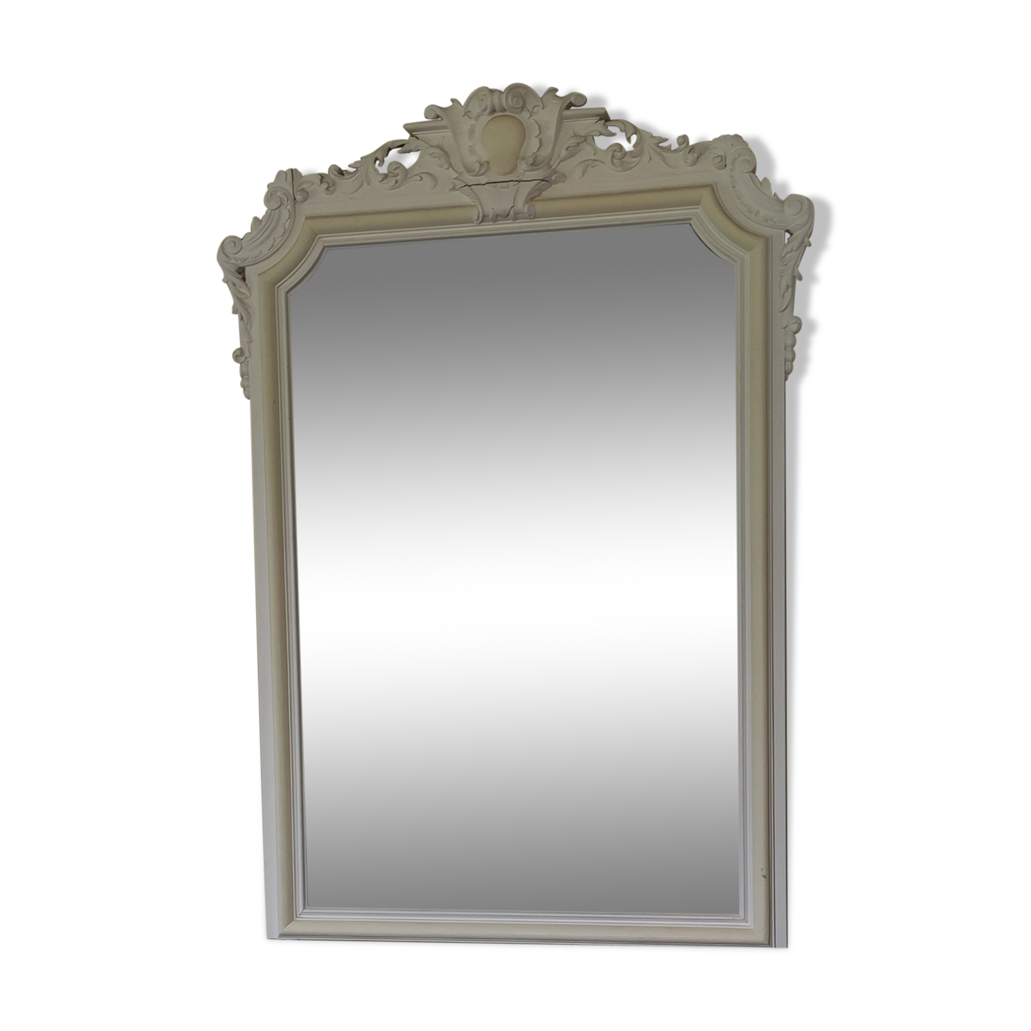 Very large old mirror Louis XV style  125x193cm