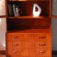 Bibliothèque vintage avec éclairage - E. Gomme - G Plan