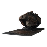 Brutalist ceramic wall sconce by Jouko Kytömaa | Finland | 1970s