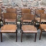 Série de 30 Chaises bistrot empillable