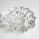 Cut triangle crystal ashtray