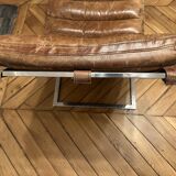 LC4 chaise longue style – patinated camel leather