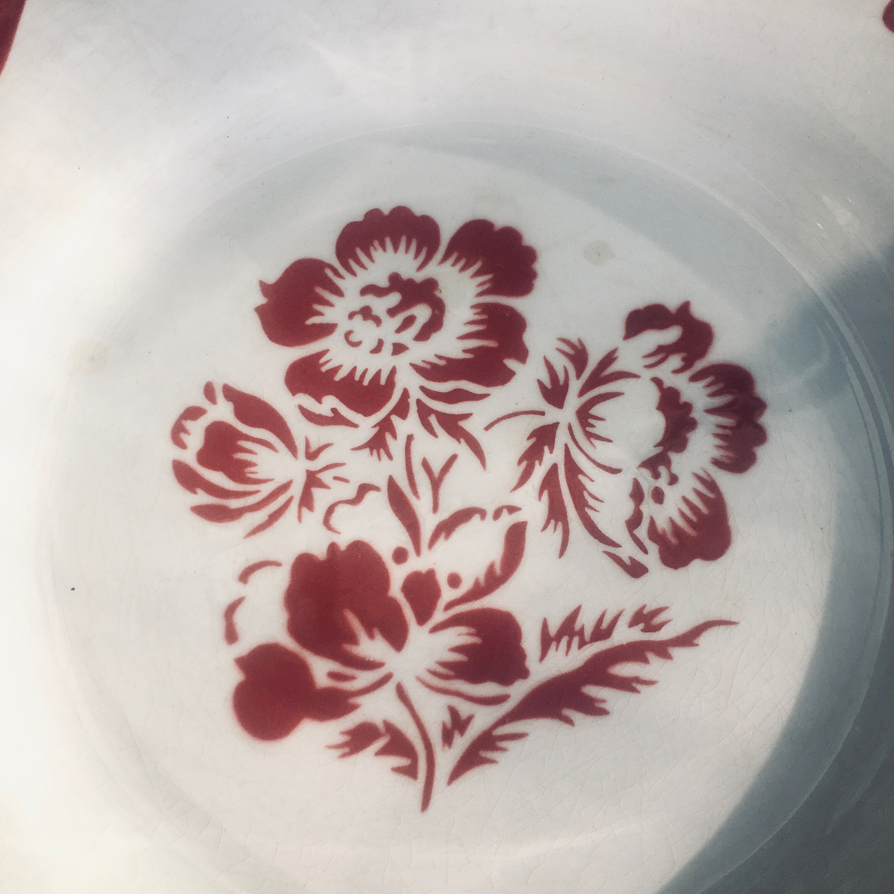 Lot 5 plates terre de fer