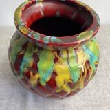 Glazed ceramic vase