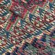 Pair of blue & green silk and wool kilims handmade persian rugs