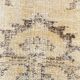 Tapis turc doux en laine fait main jaune pâle 5x8, 159x238 cm SK 5244