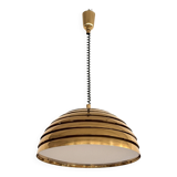 Midcentury Modern Brass Chandelier by Vereinigte Werkstätten, 1960