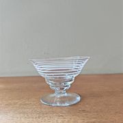 Lot de 8 coupes à champagne art déco