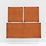 Kurt Ostervig nesting tables in teak Jason Mobler Denmark 1960