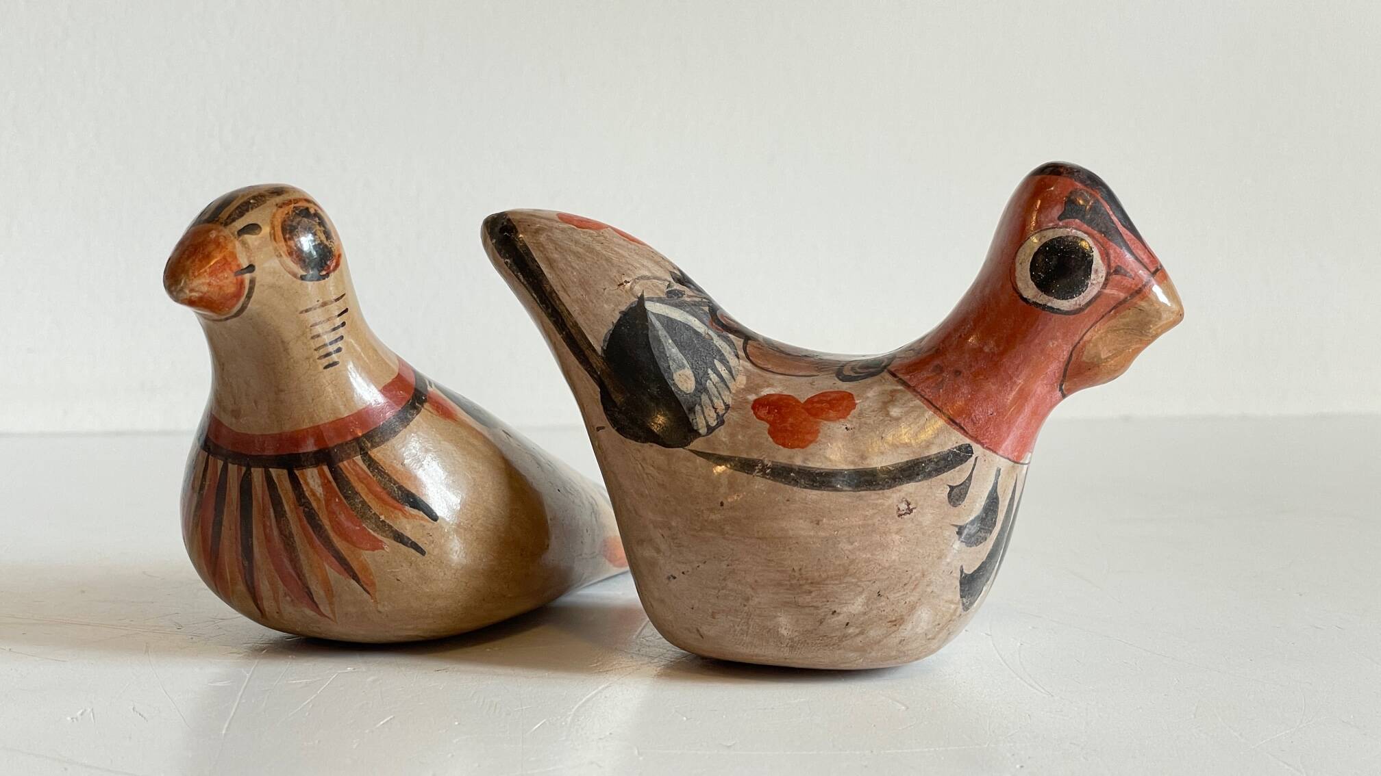Vintage Ceramic Birds from Mexico