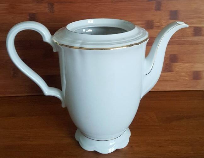 Vintage Bavarian porcelain coffee pot
