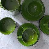 Set of 25 dessert and coffee pieces