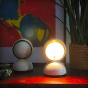 Pair of Eclisse lamps by Vico Magistretti for Artemide, Italy, 1965.