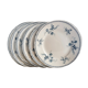 Set 6 old plates model Yvette ceramic company Maestricht