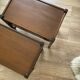 Jacques Hauville pair of bedside