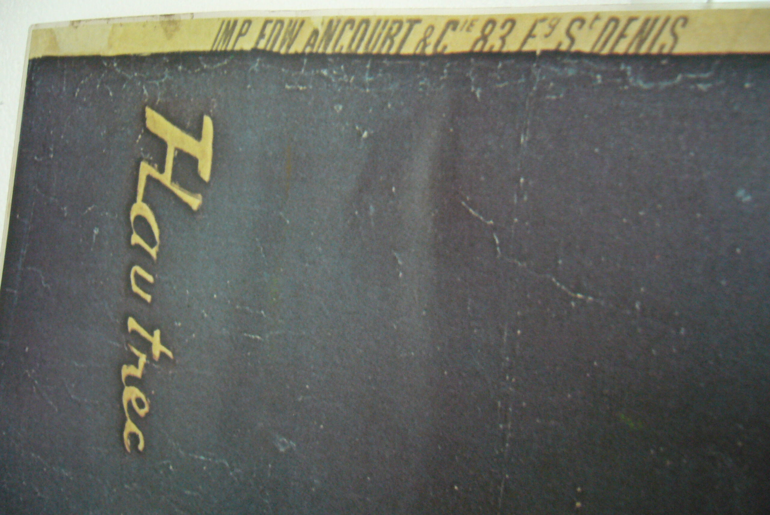 Aristide Bruant poster at the Ambassadors by Toulouse-Lautrec