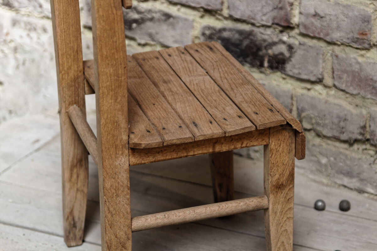 Former wooden child chair