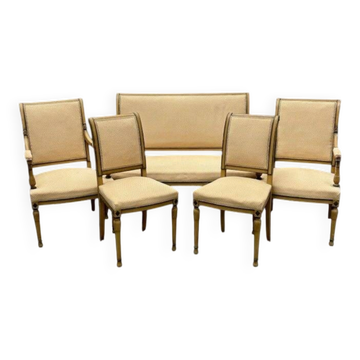 Salon 5 pièces de Style Directoire néoclassique