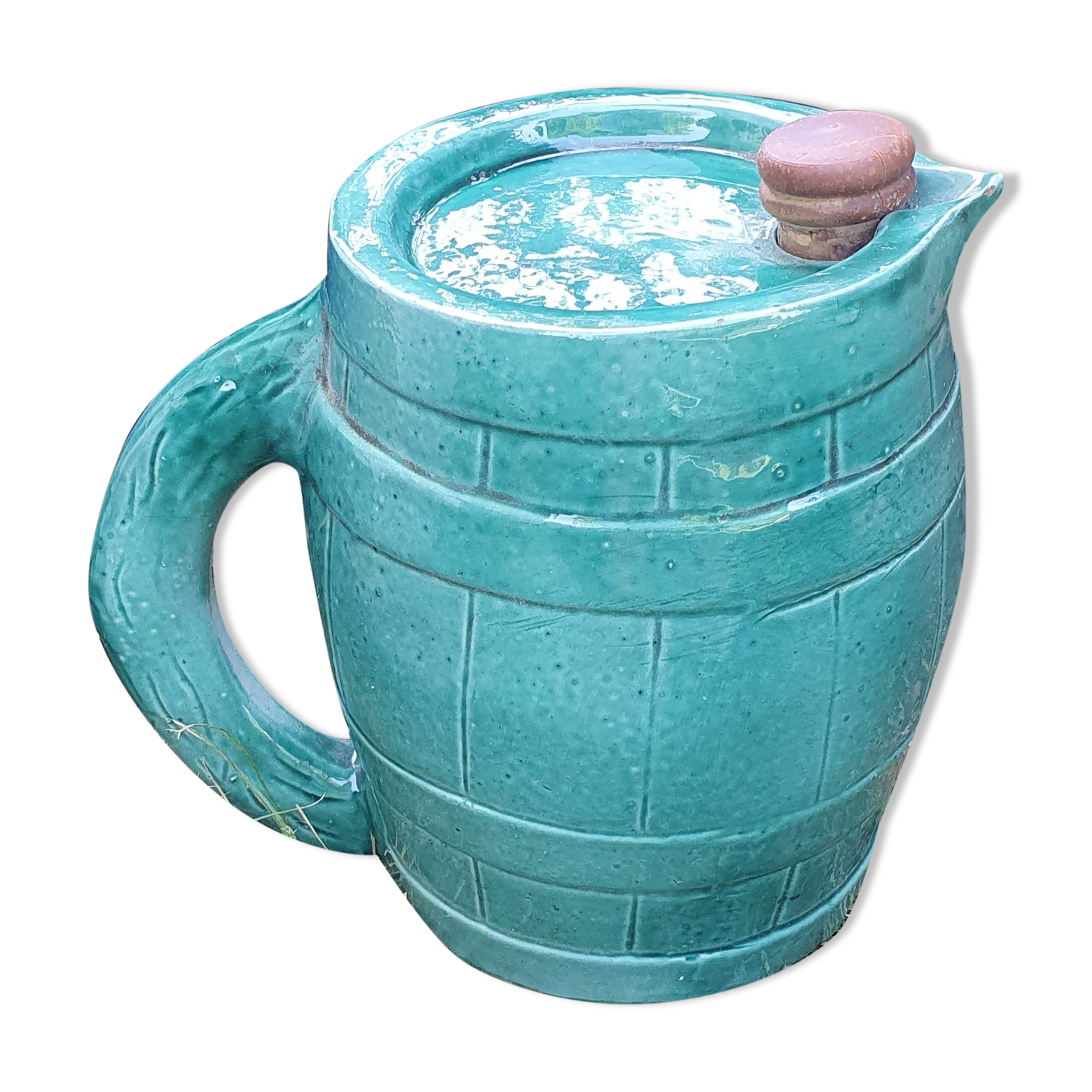Pitcher ceramic bottle