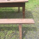 Table farm old spindle feet